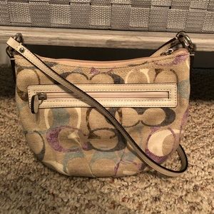 Coach small fabric crossbody